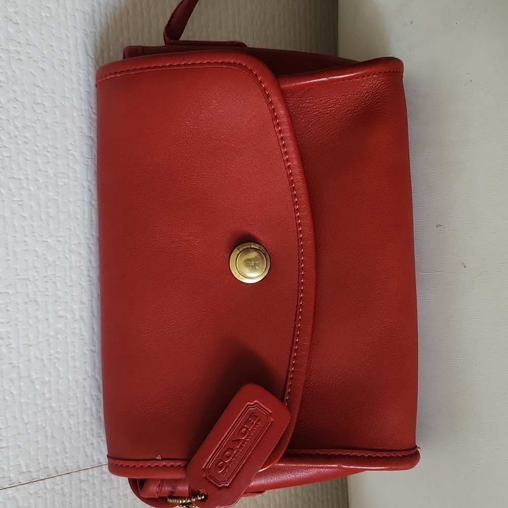 Coach Red Chrystie Bag